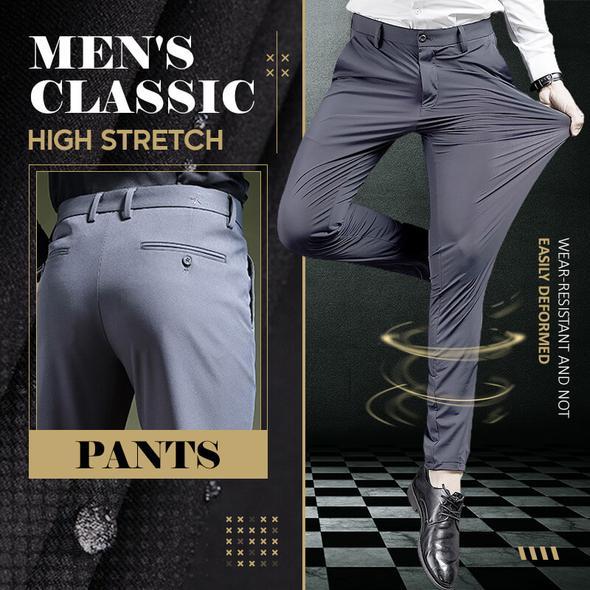 🔥Hot Sale 🔥Klassiske herrebukser med høy stretch