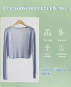 Ice Silk Cardigan Aircondition-skjorte