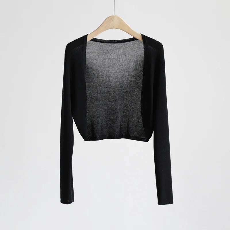 Ice Silk Cardigan Aircondition-skjorte