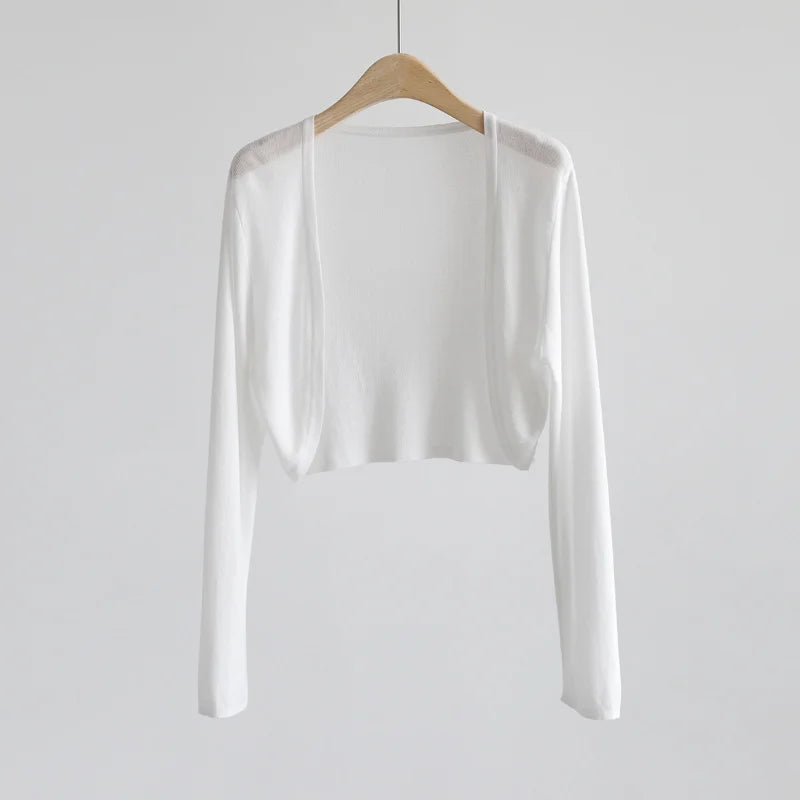 Ice Silk Cardigan Aircondition-skjorte