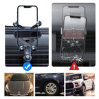 Universell mobilholder med 360 graders rotasjon til luftventilen i bilen
