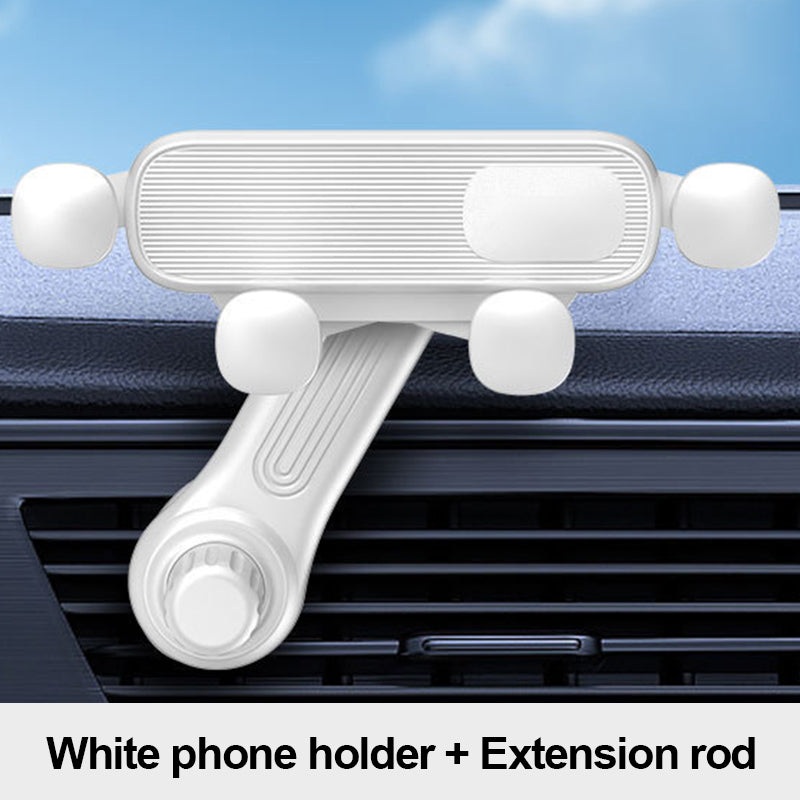 Universell mobilholder med 360 graders rotasjon til luftventilen i bilen