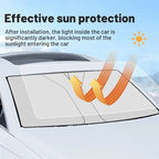 ☀️Windshield Solskjerm sammenleggbar solskjerm
