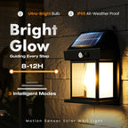 🎁 50 % RABATT! 💡 SOLARBEIDET VEGGLYS – Bevegelsessensor og værbestandig 🌟🛒