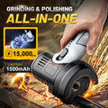 🔥Hot Sale🔥12V Mini Vinkelsliper med Skjæreskive