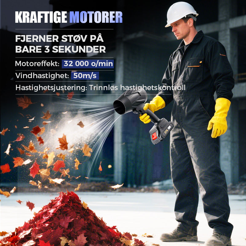 ⏳Begrenset tid 50% rabatt💥Bil elektrisk snøfreser håndholdt vifte🌪️
