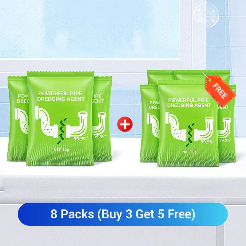 🔥Kjøp 3 få 5 gratis🔥Kraftig mudringspulver for rørledninger