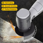 🔥Hot Sale🔥12V Mini Vinkelsliper med Skjæreskive