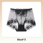 💥Hot Sale 50%OFF😍Håndheklet blonder med høy høyde Boxer Briefs for kvinner