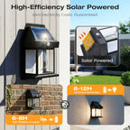 🎁 50 % RABATT! 💡 SOLARBEIDET VEGGLYS – Bevegelsessensor og værbestandig 🌟🛒