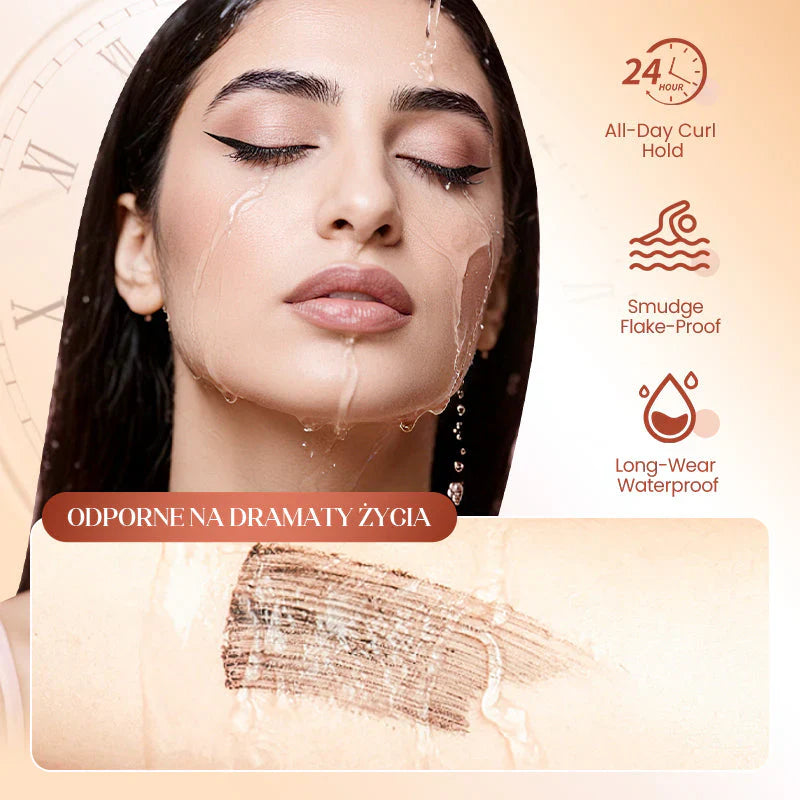 Vanntett fibermaskara – Øyeblikkelig lengde og krøll (50 % rabatt)