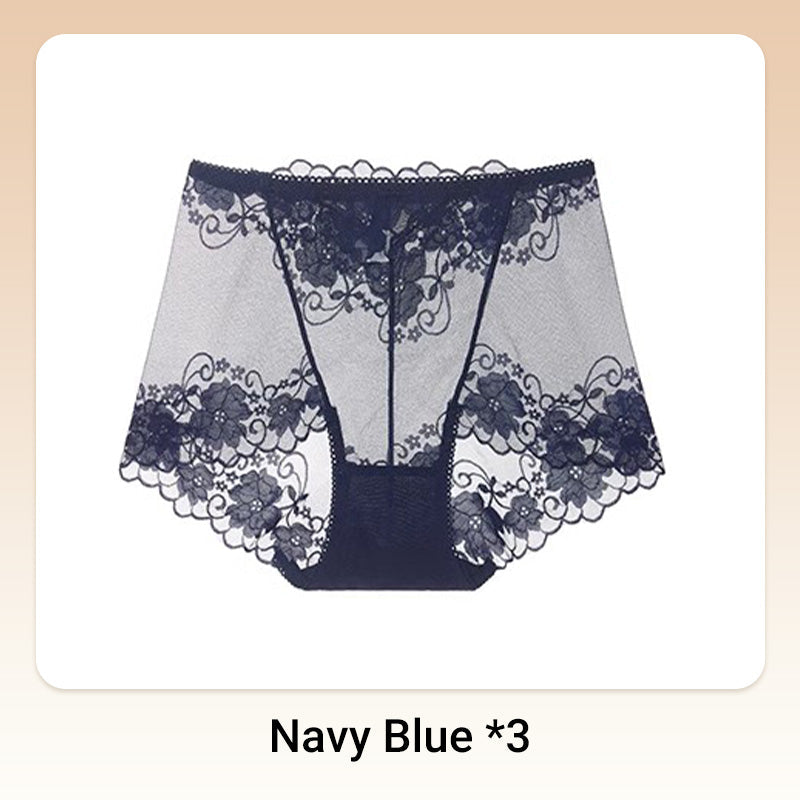 💥Hot Sale 50%OFF😍Håndheklet blonder med høy høyde Boxer Briefs for kvinner