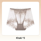 💥Hot Sale 50%OFF😍Håndheklet blonder med høy høyde Boxer Briefs for kvinner