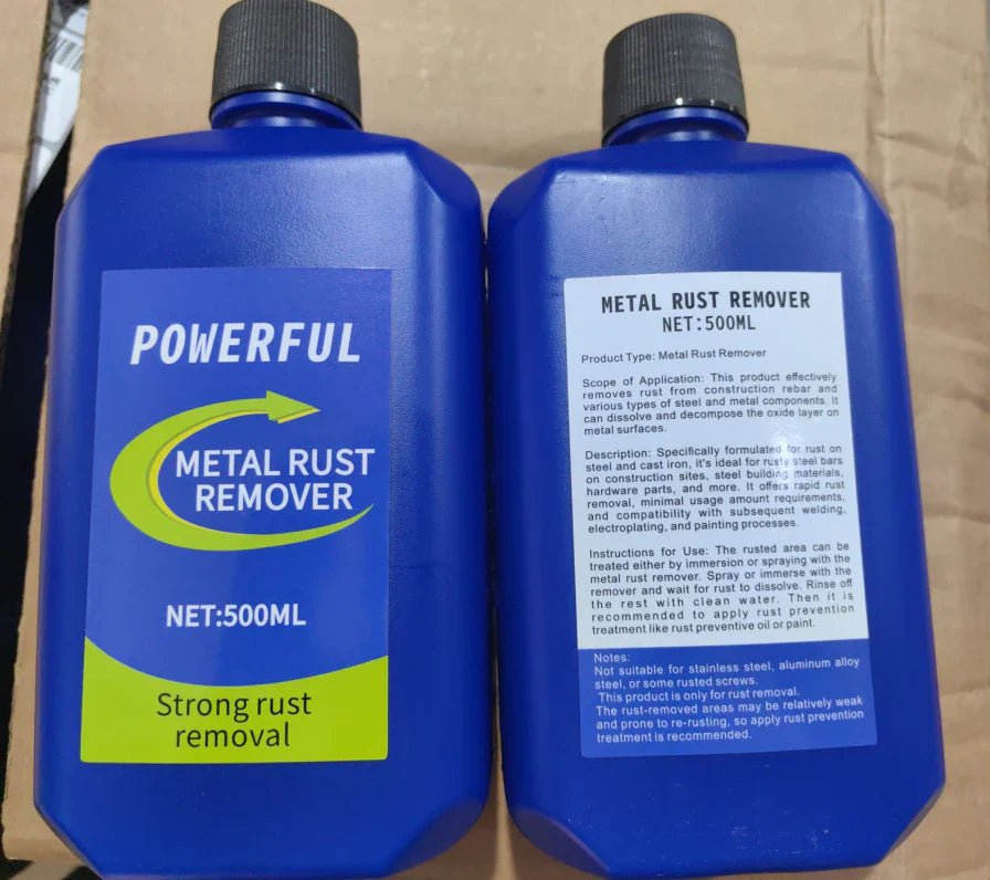 Kraftig rustfjerner for metall