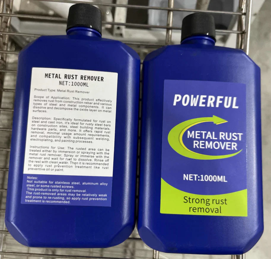 Kraftig rustfjerner for metall