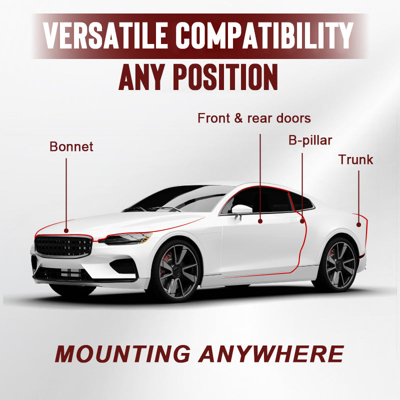 🚗NYTTÅRSSALG🤩Støvtett gummiforseglingstape for å redusere bilstøy