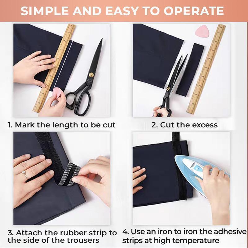 Pants Edge Shorten Selvklebende bukser Munnpasta