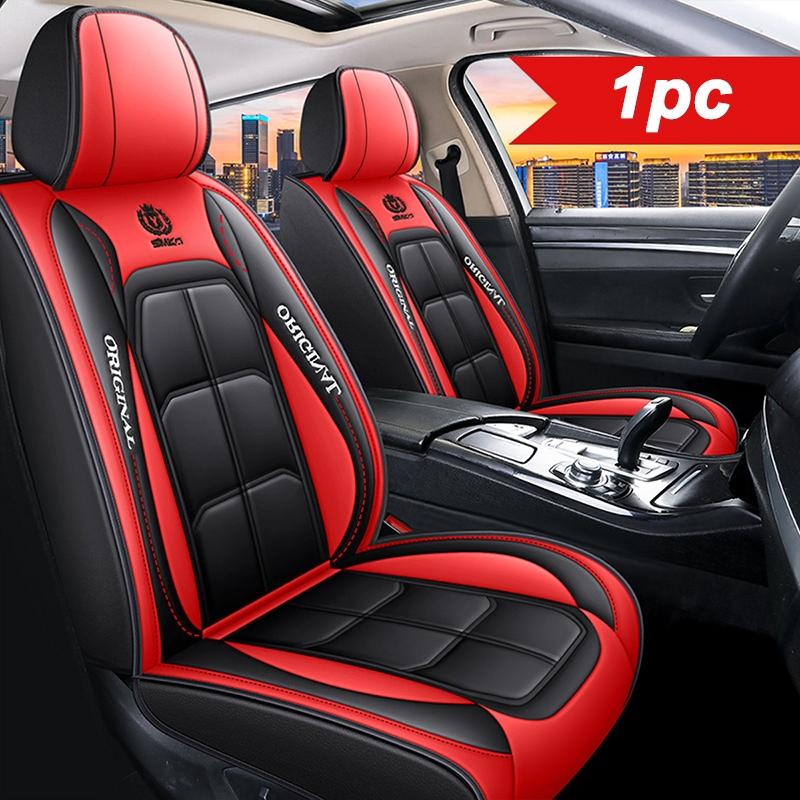 🔥2026 Hot Sale 48% RABATT 🔥Premium skinnsetetrekk foran – Universal passform for sedaner. SUV-er og lastebiler