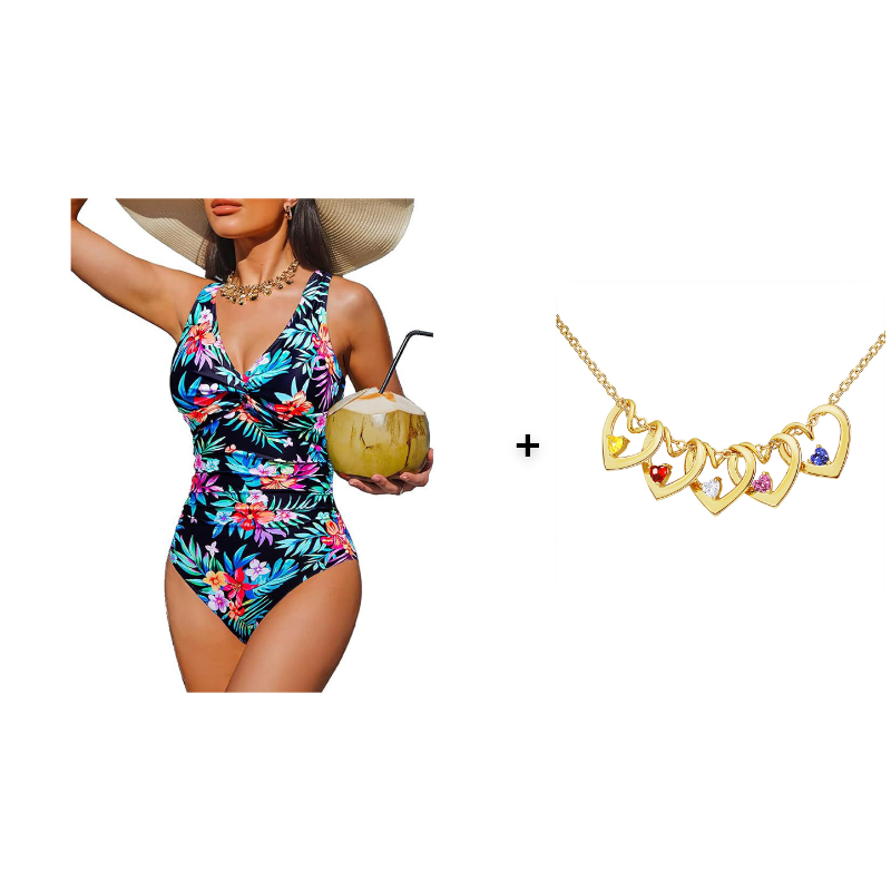 👙✨ 50 % rabatt! 💃 Formende badedrakt — Tettsittende passform