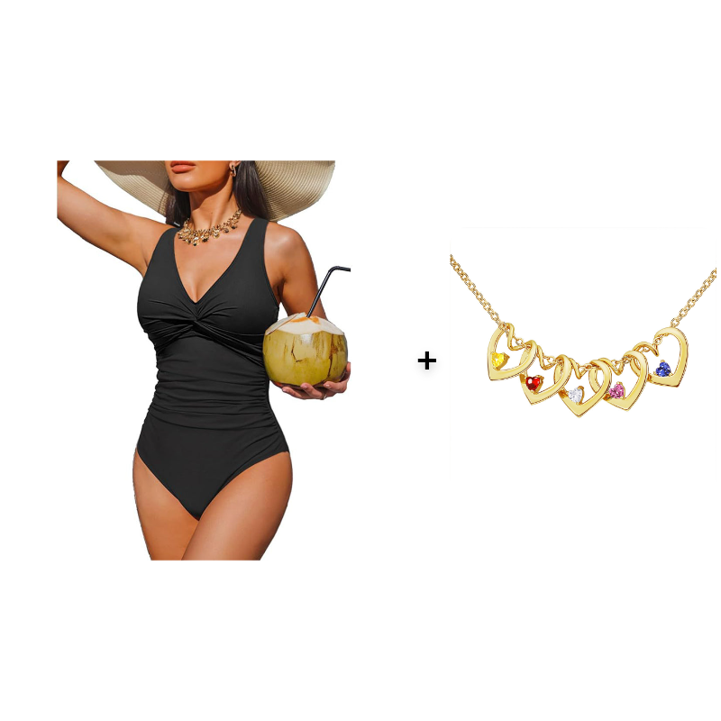👙✨ 50 % rabatt! 💃 Formende badedrakt — Tettsittende passform