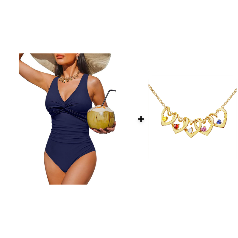 👙✨ 50 % rabatt! 💃 Formende badedrakt — Tettsittende passform