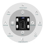 🥳2026 HOT SALE🥳Smart digital vekt for vekt og kroppsfett🏃‍