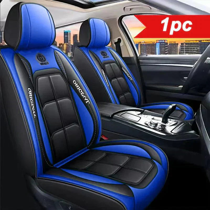 🔥2026 Hot Sale 48% RABATT 🔥Premium skinnsetetrekk foran – Universal passform for sedaner. SUV-er og lastebiler