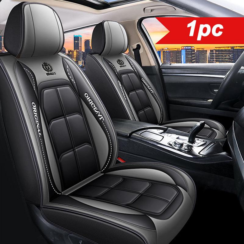 🔥2026 Hot Sale 48% RABATT 🔥Premium skinnsetetrekk foran – Universal passform for sedaner. SUV-er og lastebiler