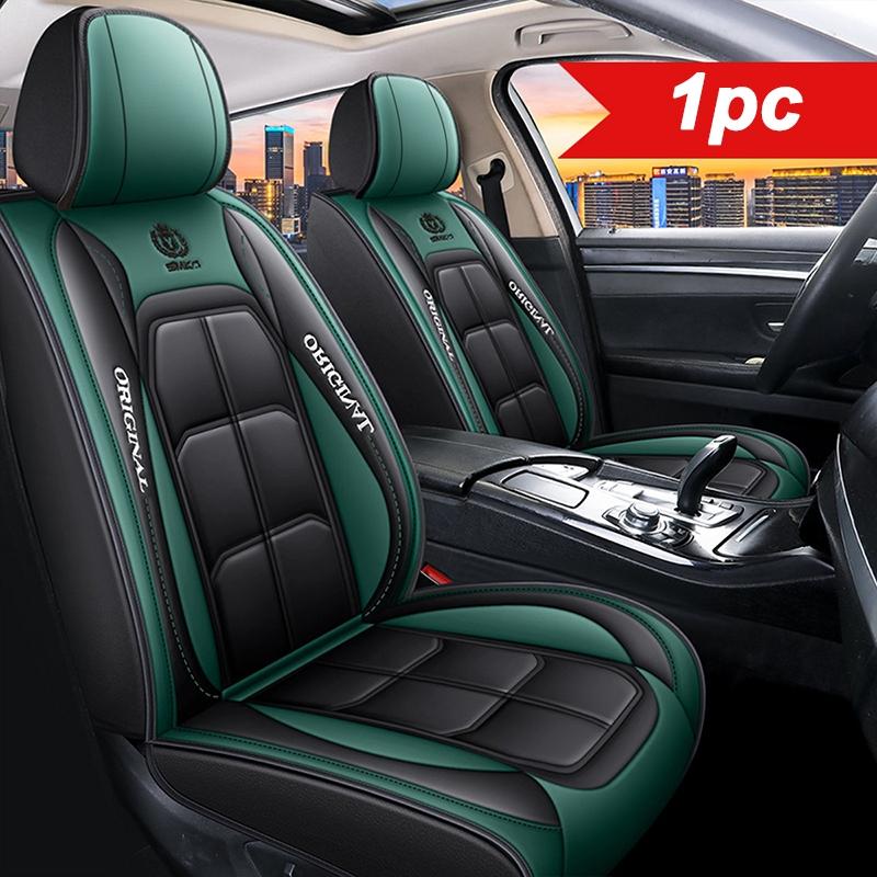🔥2026 Hot Sale 48% RABATT 🔥Premium skinnsetetrekk foran – Universal passform for sedaner. SUV-er og lastebiler