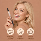 🎁 Begrenset tilbud! Kjøp 1. få 1 gratis! 🔥 4D Brow Pen – Gjenoppliv unge. naturlige øyenbryn på sekunder – varer i 24 timer! 💖