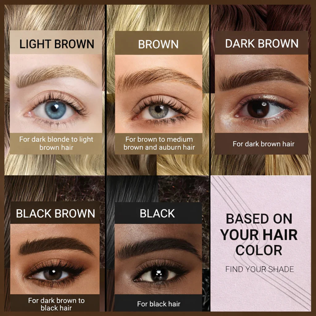 🎁 Begrenset tilbud! Kjøp 1. få 1 gratis! 🔥 4D Brow Pen – Gjenoppliv unge. naturlige øyenbryn på sekunder – varer i 24 timer! 💖