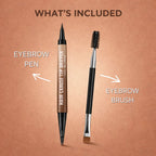 🎁 Begrenset tilbud! Kjøp 1. få 1 gratis! 🔥 4D Brow Pen – Gjenoppliv unge. naturlige øyenbryn på sekunder – varer i 24 timer! 💖
