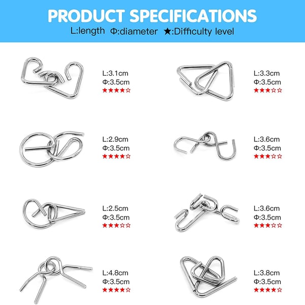 Disentanglement Iron Link Unlock Interlock-spill