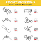 Disentanglement Iron Link Unlock Interlock-spill