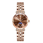 🎀49.99% rabatt på nyttårssalg🎀 Fasjonable Diamond Moon Star Watch for kvinner