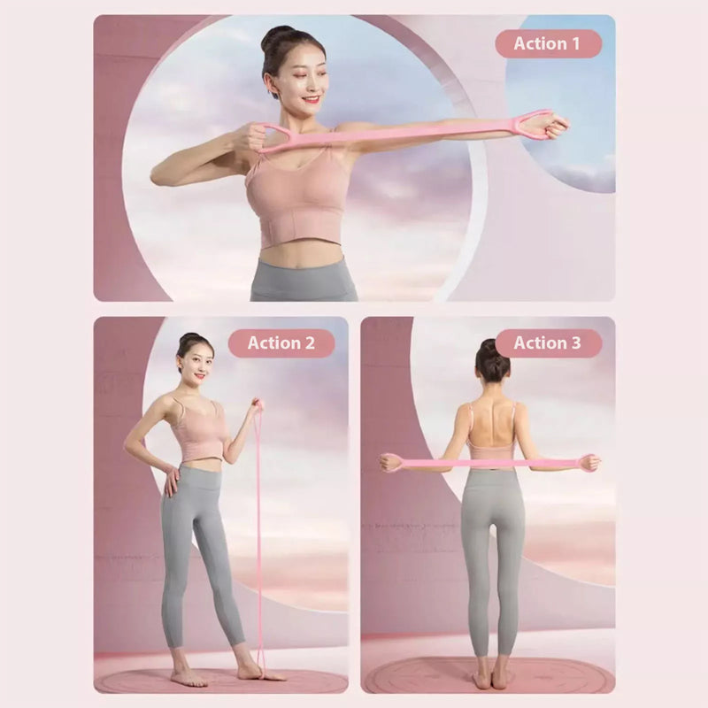 🎁Kjøp 1 få 1 gratis🎁Stretchbånd for yoga. pilates