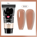 Farge negleforlengelsesgel