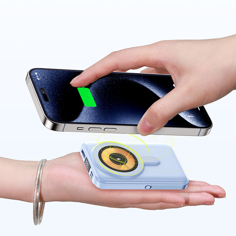 🔥Hot Salg 50% Rabatt🔋Magnetisk Trådløs Powerbank 10000mAh Hurtigladere