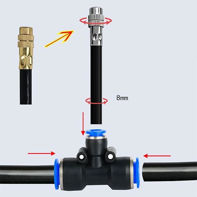 🔥Sommersalg 50 % RABATT🚿360° buet automatisk hagevanningssystem