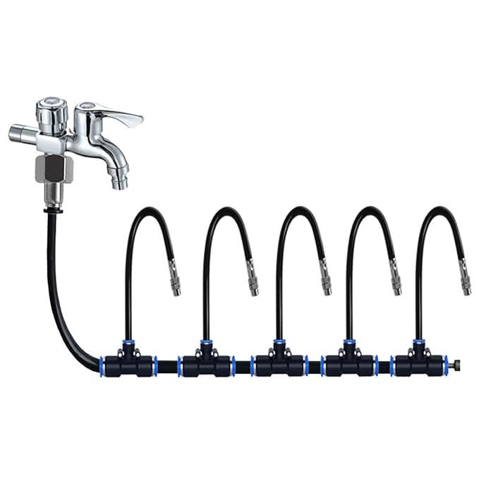 🔥Sommersalg 50 % RABATT🚿360° buet automatisk hagevanningssystem