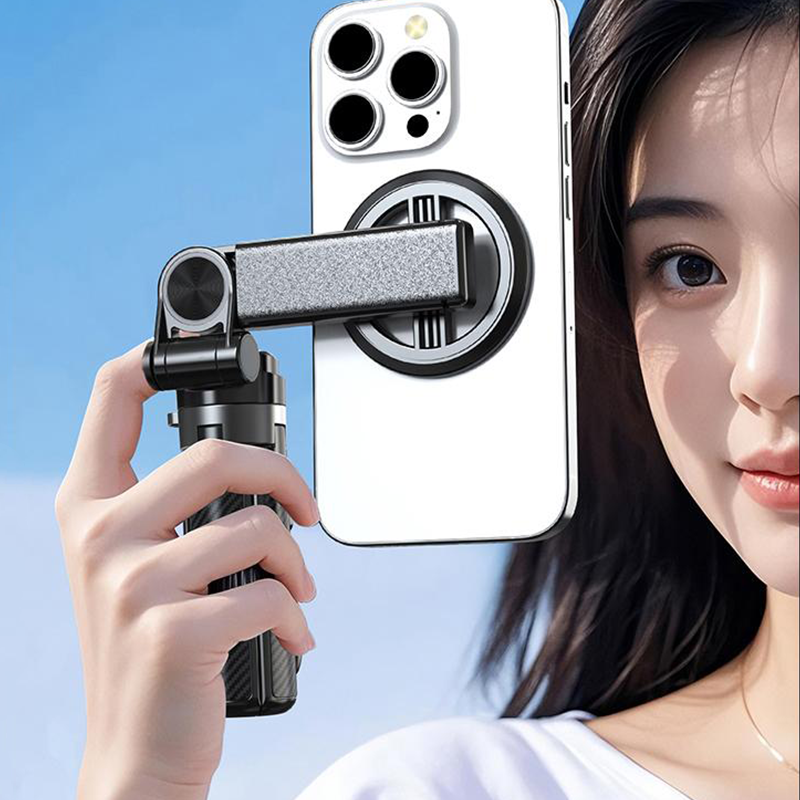 🔥4-i-1 multifunksjonell magnetisk selfiestick med 360° rotasjon
