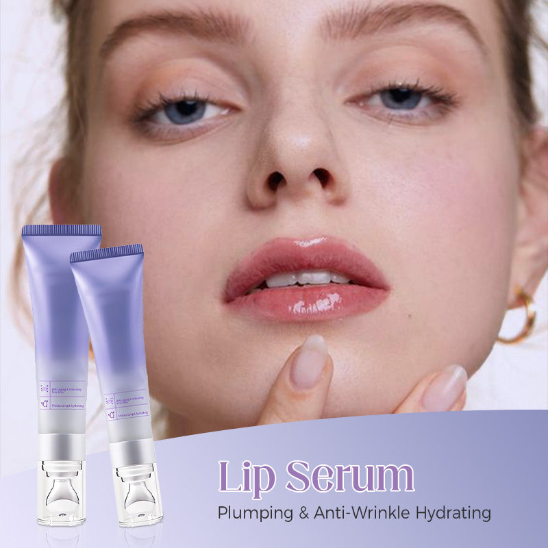 Plumpende og anti-rynke fuktighetsgivende leppeserum