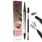 🎁 Begrenset tilbud! Kjøp 1. få 1 gratis! 🔥 4D Brow Pen – Gjenoppliv unge. naturlige øyenbryn på sekunder – varer i 24 timer! 💖