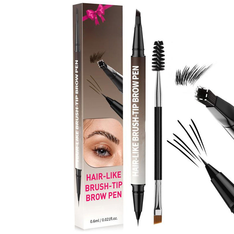 🎁 Begrenset tilbud! Kjøp 1. få 1 gratis! 🔥 4D Brow Pen – Gjenoppliv unge. naturlige øyenbryn på sekunder – varer i 24 timer! 💖