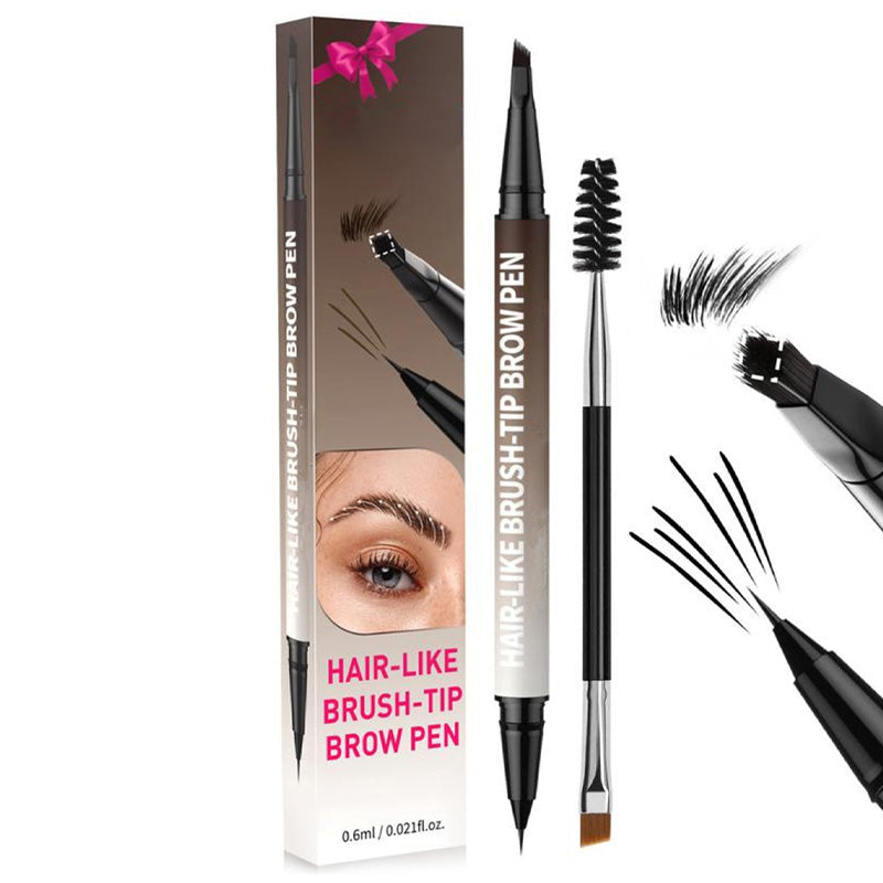 🎁 Begrenset tilbud! Kjøp 1. få 1 gratis! 🔥 4D Brow Pen – Gjenoppliv unge. naturlige øyenbryn på sekunder – varer i 24 timer! 💖