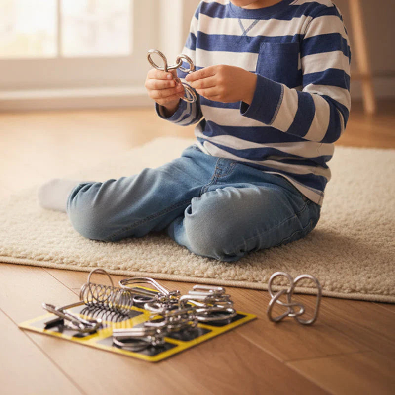 Disentanglement Iron Link Unlock Interlock-spill