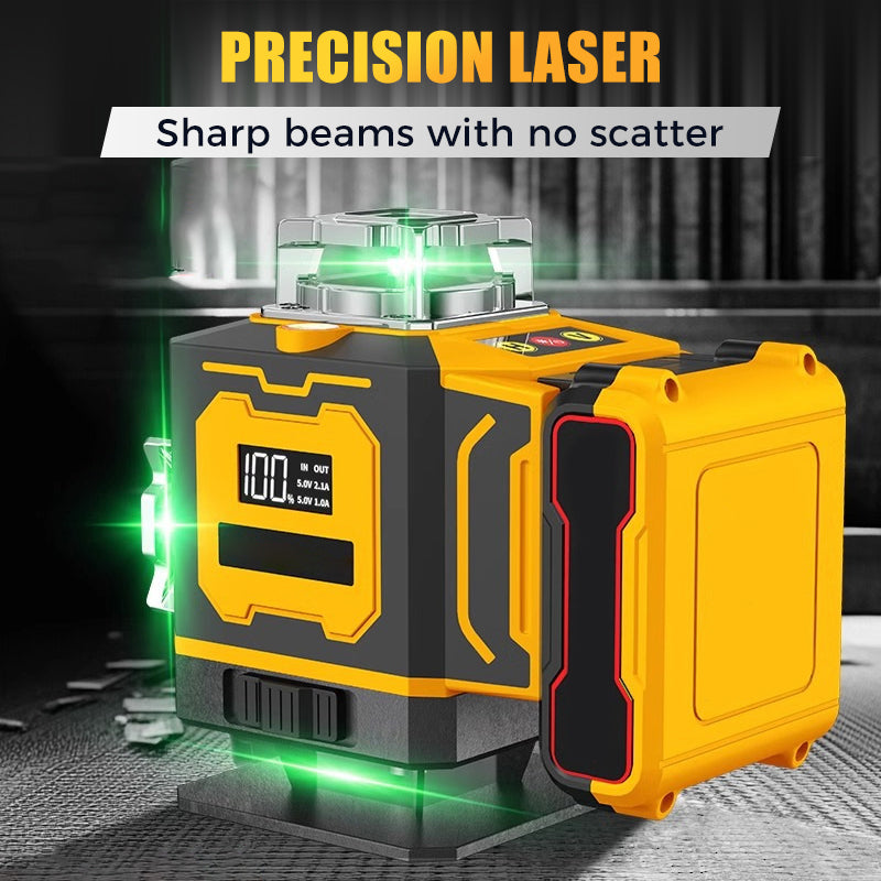 Multifunksjonell lasernivå