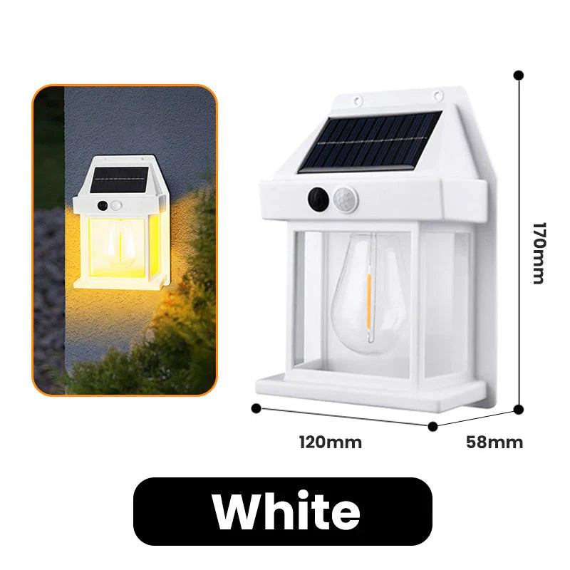 🎁 50 % RABATT! 💡 SOLARBEIDET VEGGLYS – Bevegelsessensor og værbestandig 🌟🛒