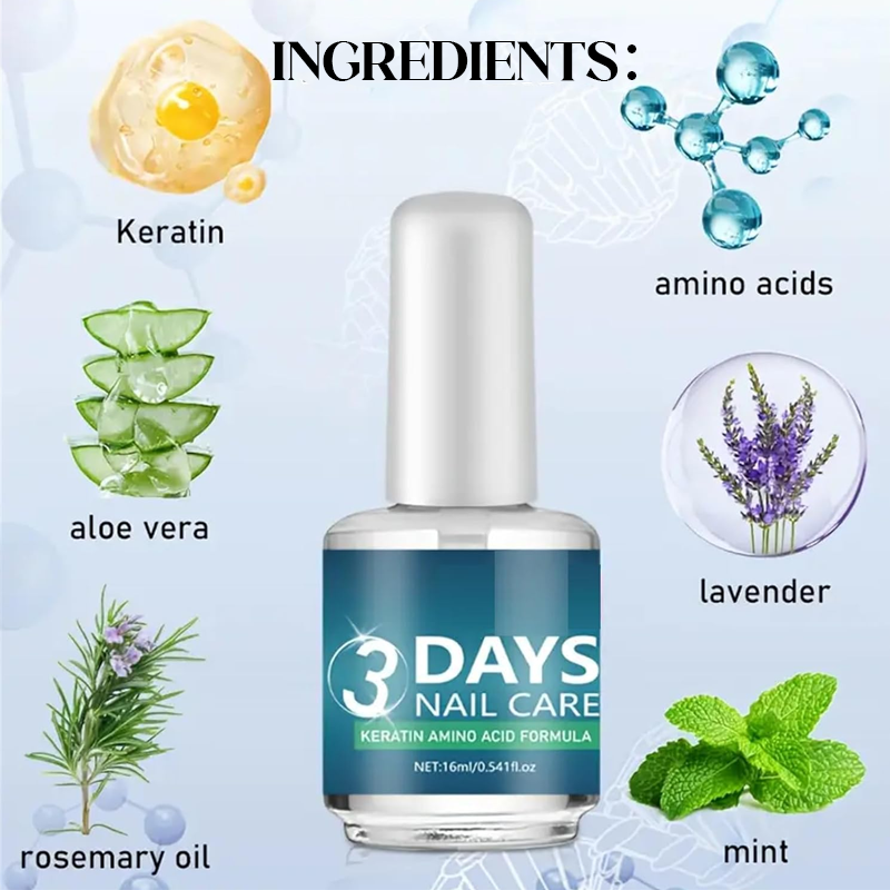 💅✨Høyglans hurtigtørrende negleolje - Salon-perfekt glans