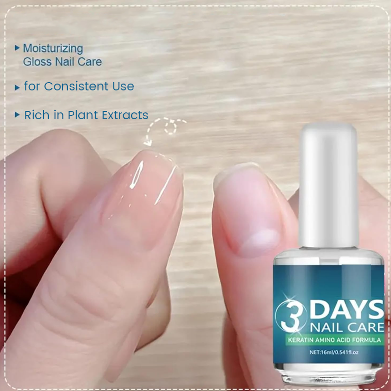 💅✨Høyglans hurtigtørrende negleolje - Salon-perfekt glans